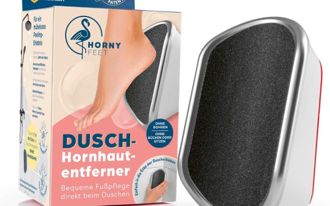 HornyFeet Hornhautentferner für die Dusche